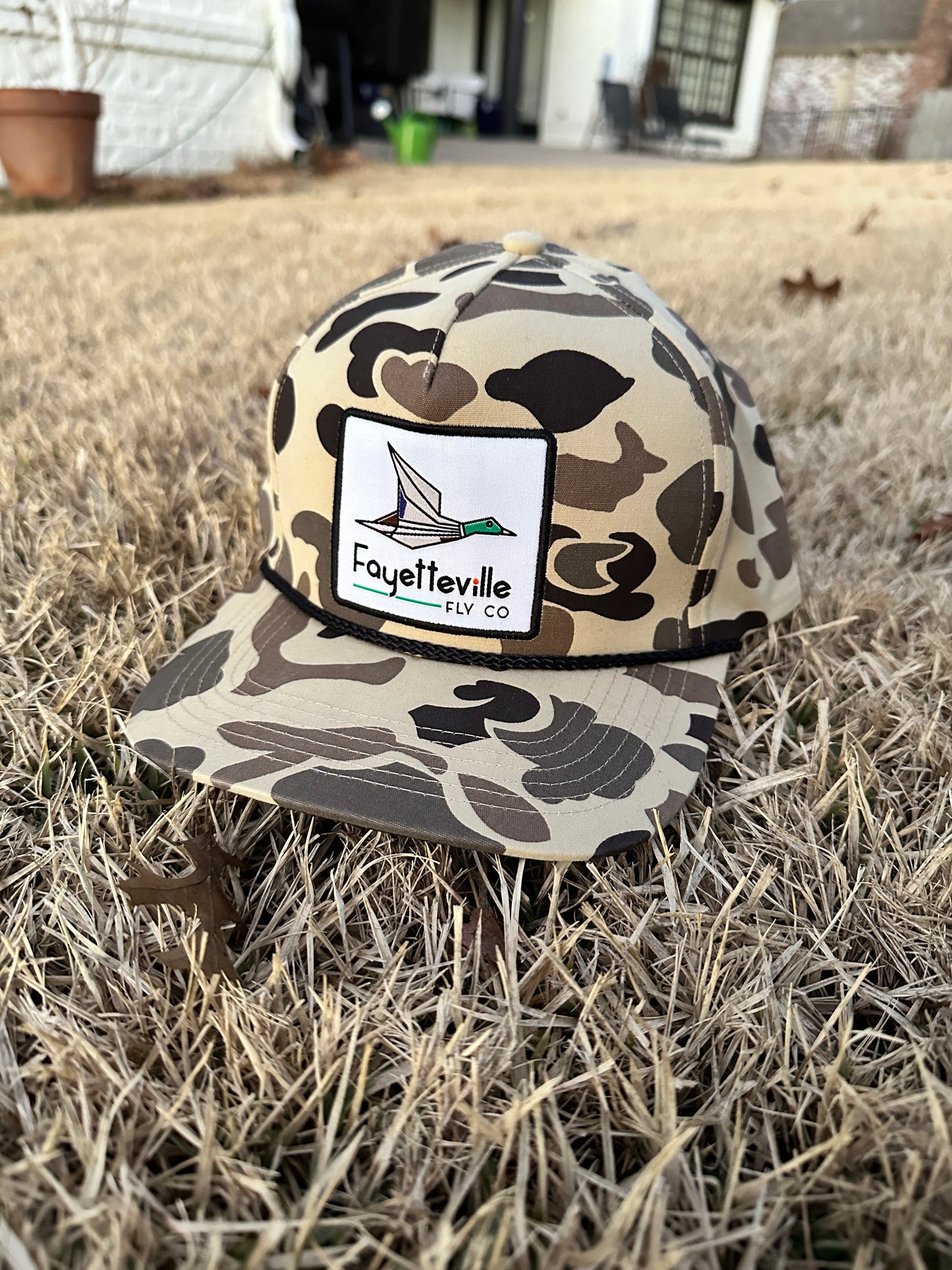 Camo Mallard Rope Hat