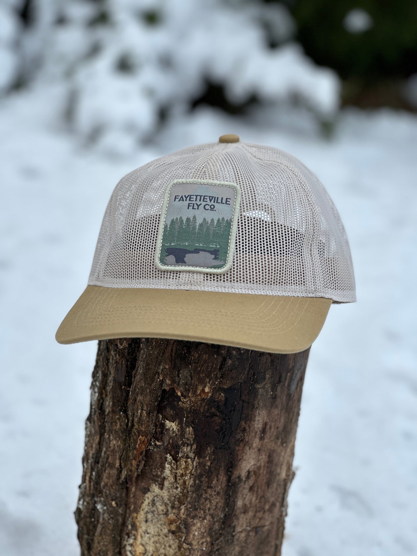 Mesh Woods Patch Hat