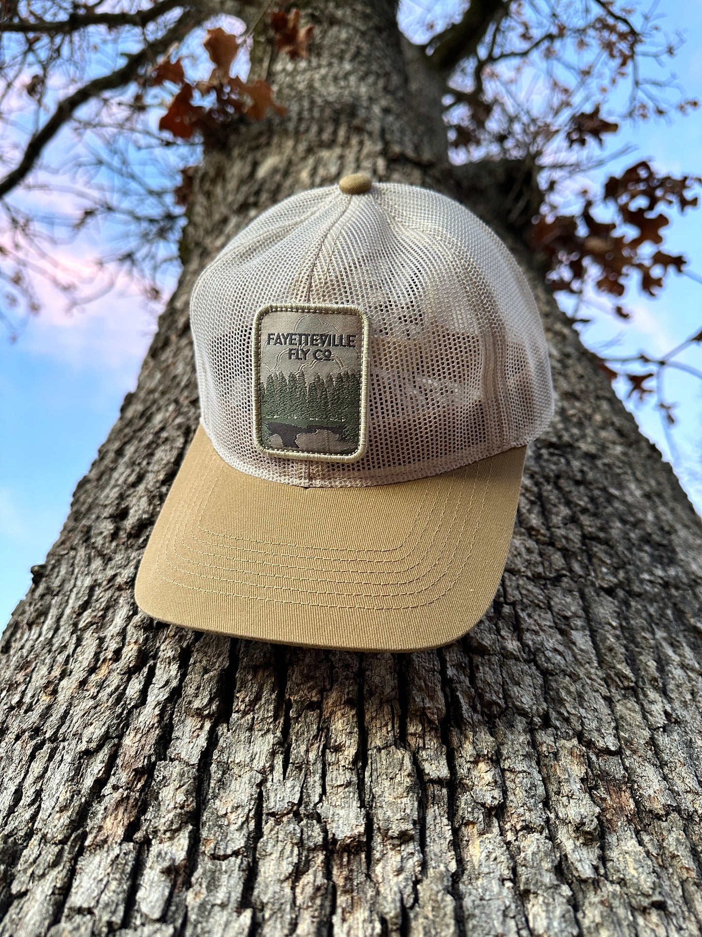 Mesh Woods Patch Hat