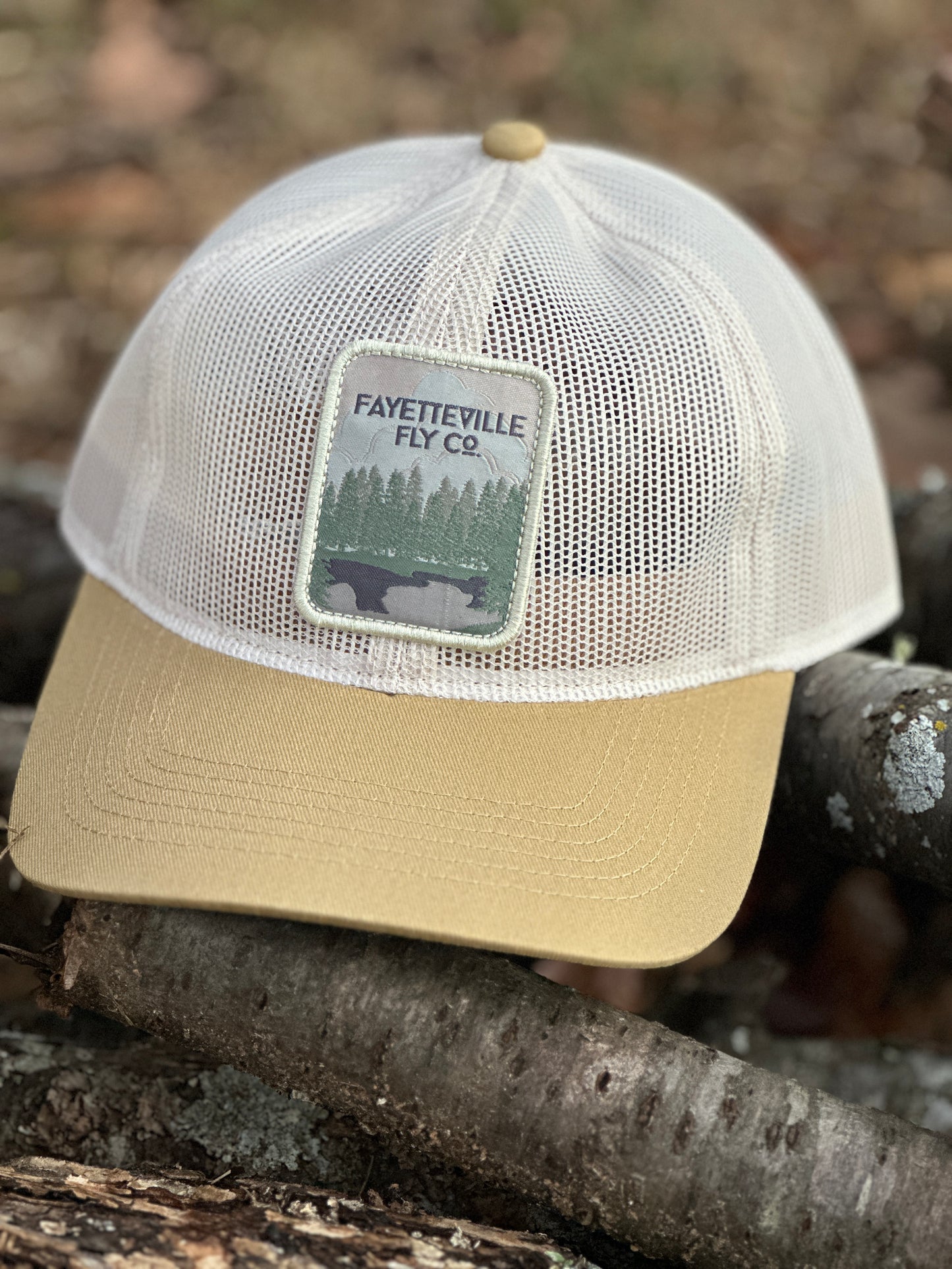 Mesh Woods Patch Hat