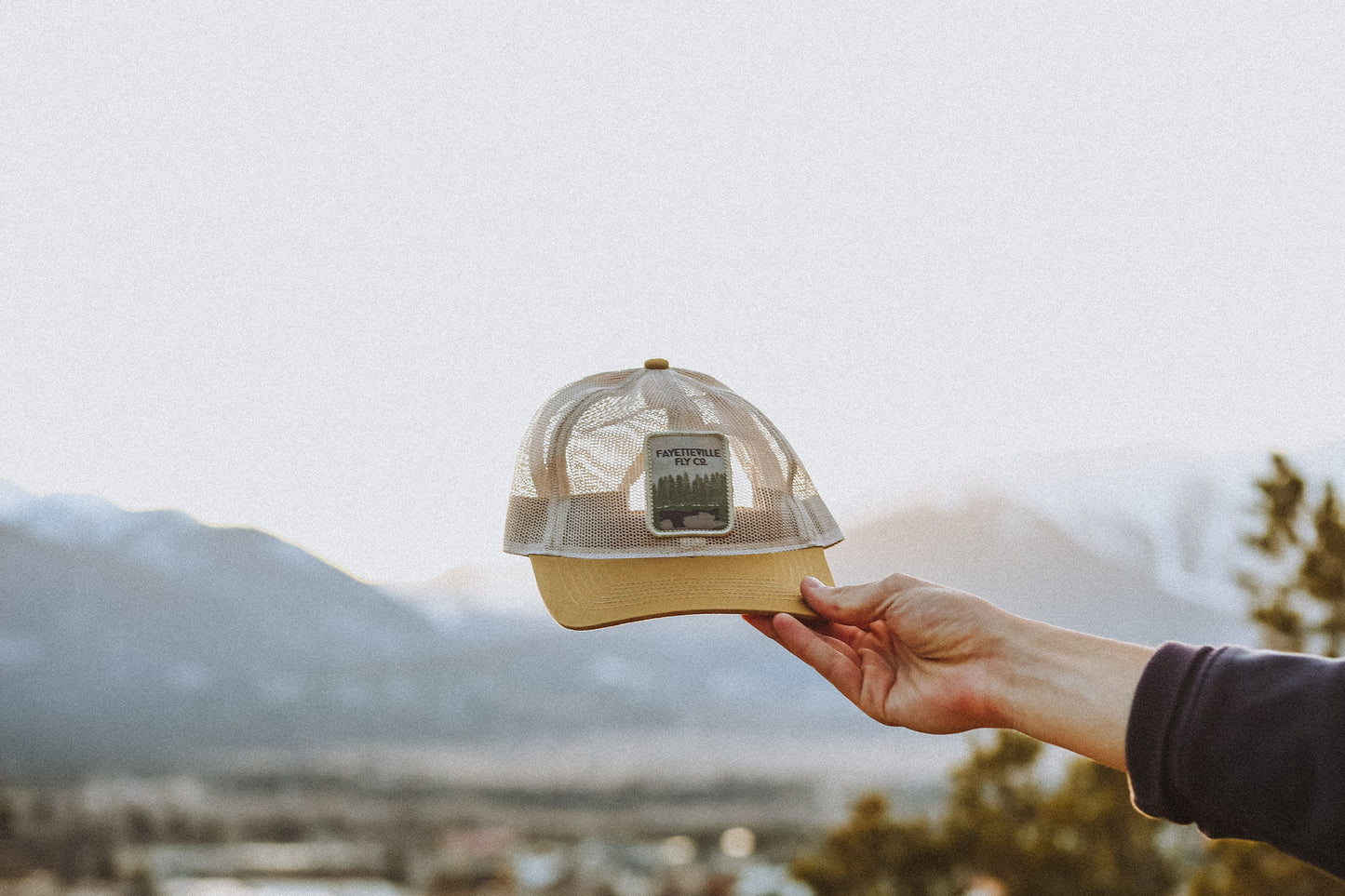 Mesh Woods Patch Hat