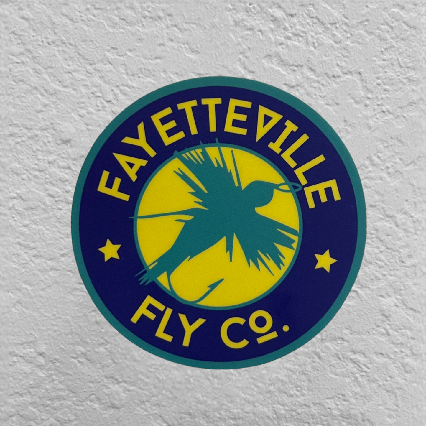 Funky Circle Fly Sticker