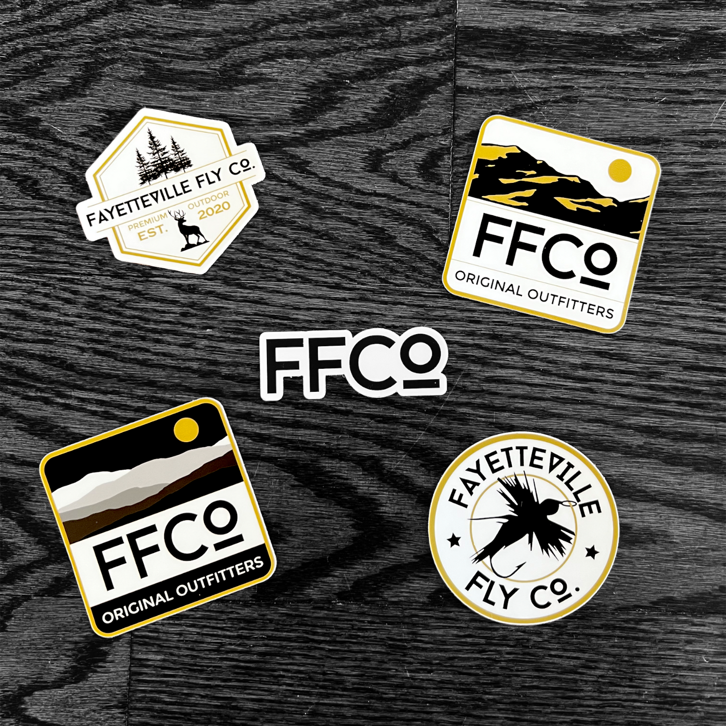 FFCo NWA 5 Sticker Pack