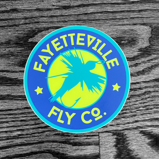 Funky Circle Fly Sticker